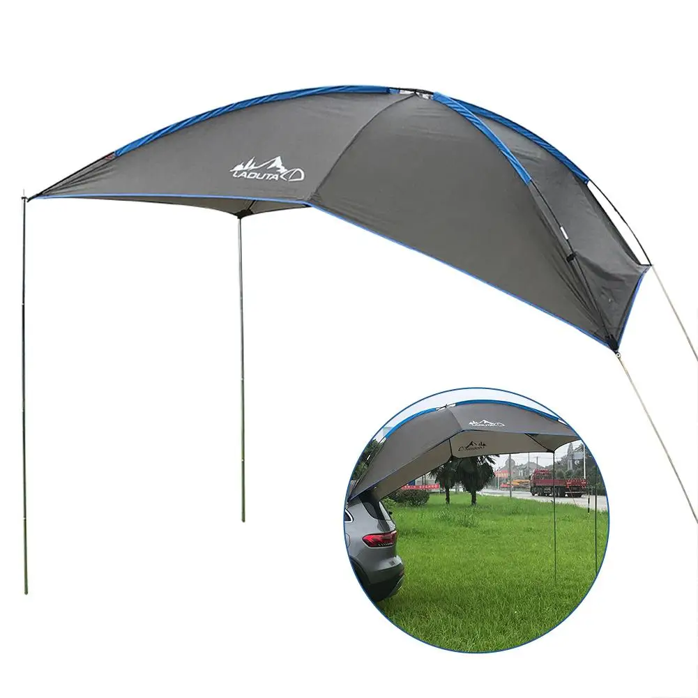 Auto Traveling Tent Car Rooftop Awning Waterproof Tear Resistant Camping Anti-UV For SUV MPV Trailer Beach | Спорт и развлечения
