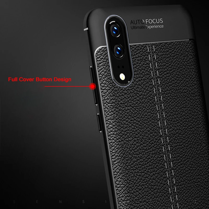 Деловой мягкий гибкий силиконовый противоударный чехол для huawei Honor 7X 6A v9 play mate10 9 pro lite NOVA 2i 7 plus кожаный чехол