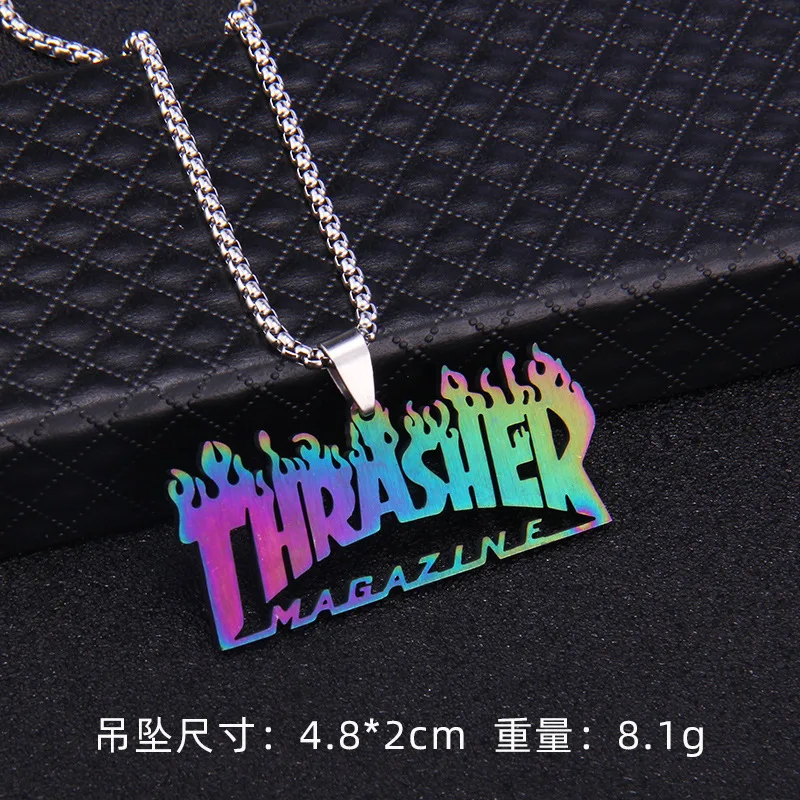 Уличное ожерелье в стиле хип хоп виде русалки спиральной полосы астронавта