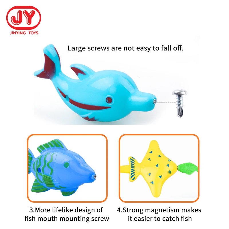Детские рыболовные игрушки магнитная рыба набор настольных игр уличная