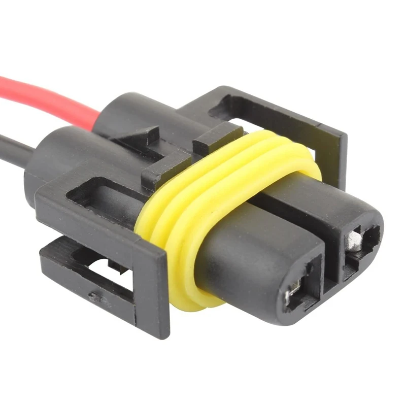 

DHBH-2 Pcs H11 H8 Headlight Sockets Adapter for LED Fog Light Bulbs