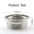 Многоразовые капсулы для кофе, одноразовая фольга, s-образное уплотнение, нержавеющая сталь, для фильтров lavgirl A Modo Mio, алюминиевая фольга, кофе