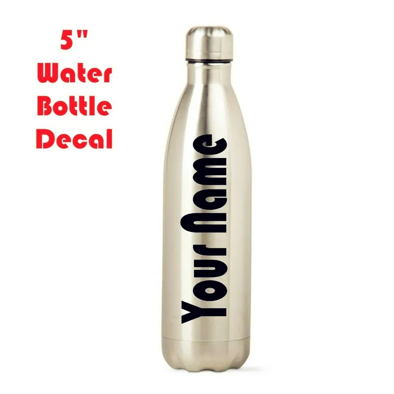 5 &quotПерсонализированные названия бутылки воды Наклейка Виниловая