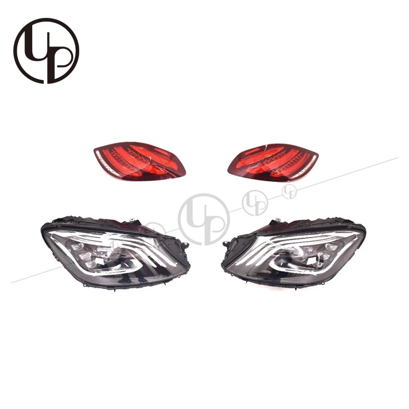 W222 S63 S65 от старых до новых головных огней, Головной фонарь и задний фонарь, пригодный для s-класса W222 14-19y
