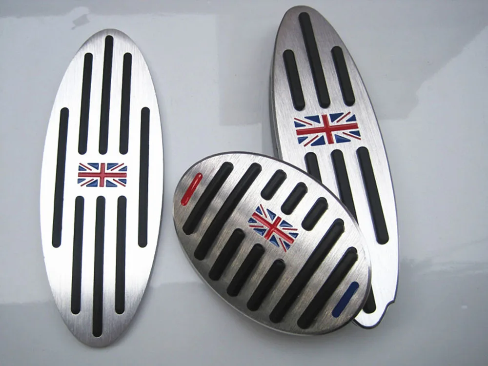 Автомобильная фонарь педали тормоза акселератора набор крышек для BMW MINI Cooper