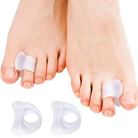 1 pair toe silicone bunion guard foot care orthopedic toe separators finger toe separator correction pad foot care tool