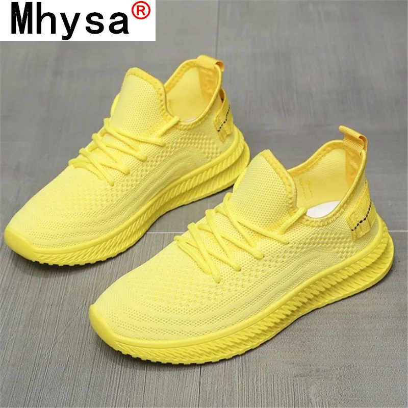 

2021 Fashion Women Outdoor Mesh Breathable Sneakers Fashion Lace-up Low-heeled Comfortable Vulcanized Shoes Women's Casual Shoes