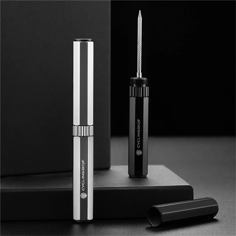 

Bicycle Tubeless Tire Repair Tool Tyre Drill Puncture For Urgent Glue Free Repair Optional Rubber Stripe