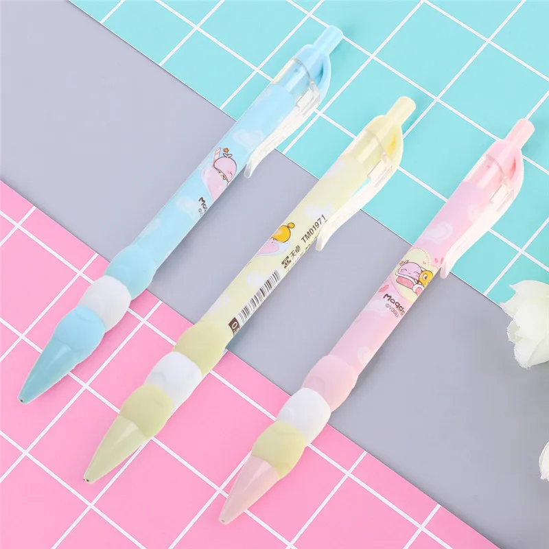 3 шт. автоматический механический карандаш с ластиком 0 5 мм|Механические