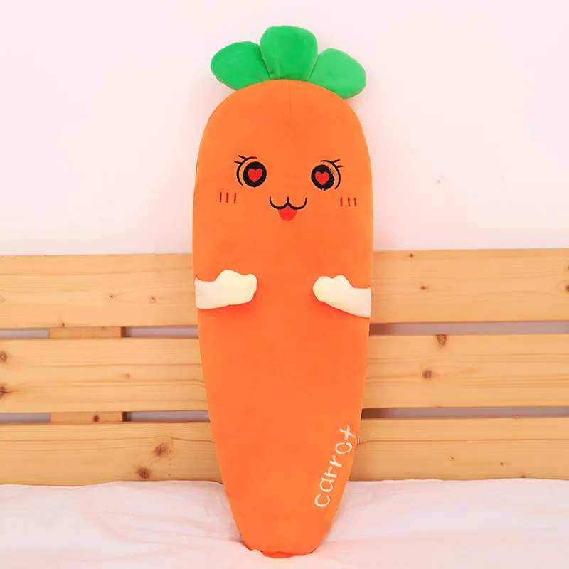 Плюшевая морковка кукла мягкая имитация плюшевая игрушка подушка для обеда