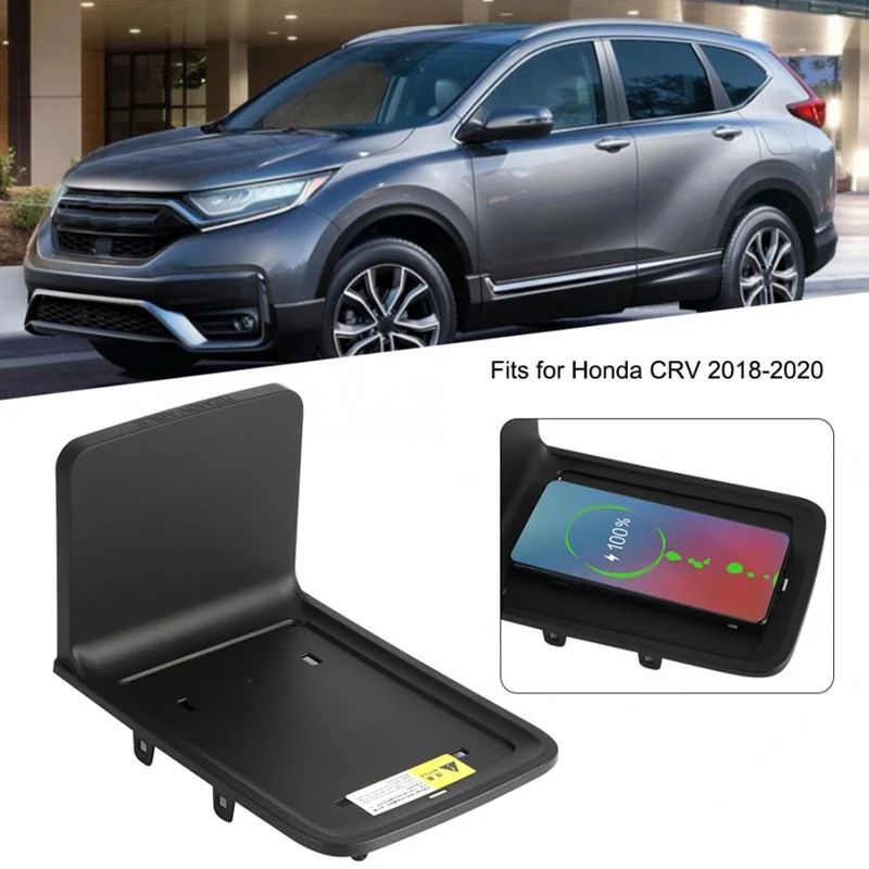 

Автомобильное беспроводное зарядное устройство 10 Вт, подлокотник для телефона Honda CRV 2017 2018 2019 2020 2021
