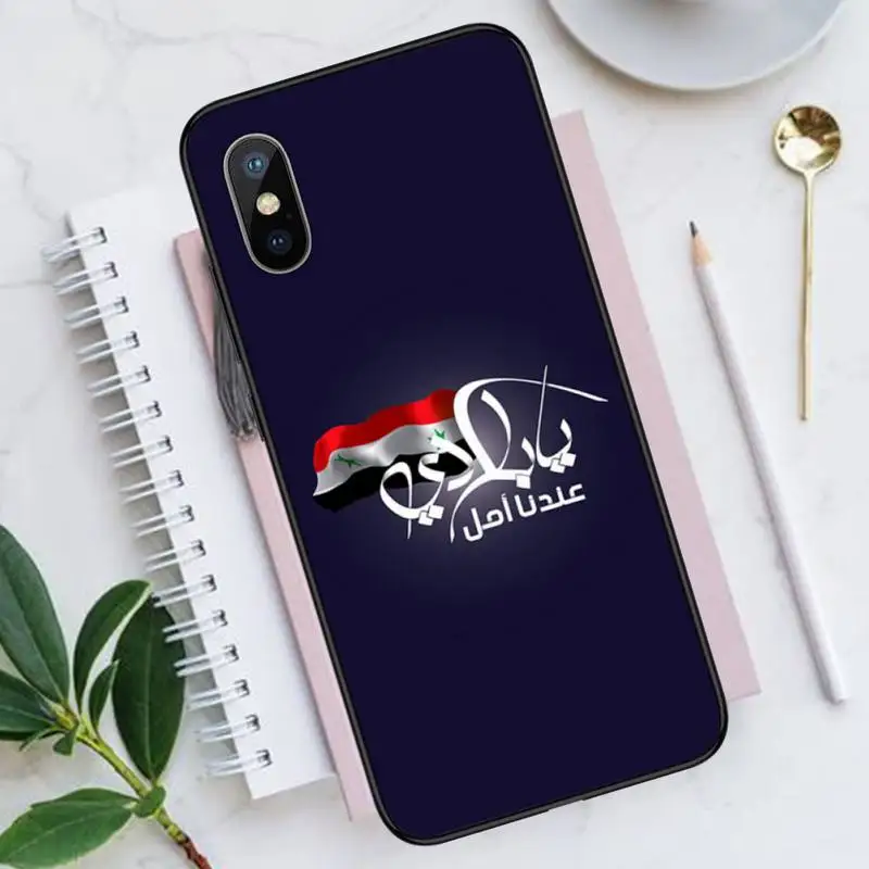 

Syria Flag Symbol Phone Case for iPhone 11 12 pro XS MAX 8 7 6 6S Plus X 5S SE 2020 XR Luxury brand shell funda coque