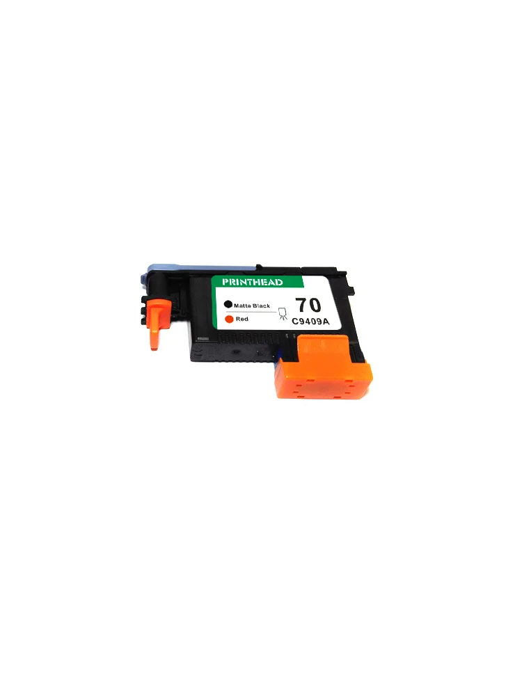 70 printhead compatible for hp70 C9409A Matte Black/Red print head Designjet Z2100 Z5200 Z3100 Z3200 | Ink Cartridges