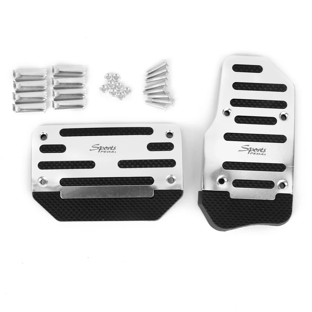 2X Тормозная педаль акселератора Sport Нескользящая Накладка для автомобиля