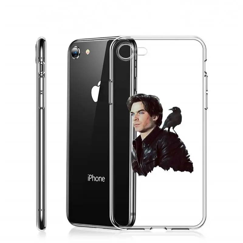 

The vampire diaries rose movie Phone Case Transparent for iPhone Samsung A S 11 12 6 7 8 9 10 20 Pro X XS Max XR Plus lite