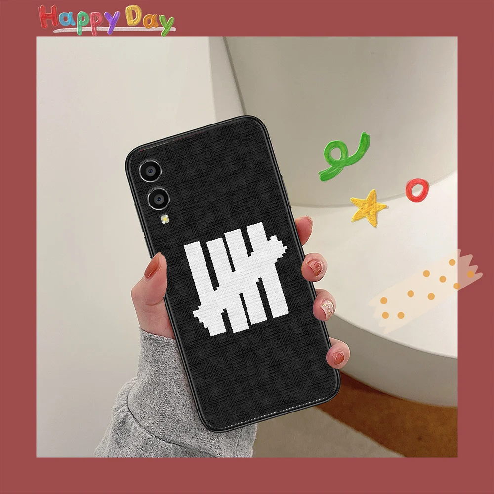 

Trendy brand UndefeatedS Phone Case For HUAWEI Honor 6 7 8 A 9 X Mate 10 20 30 i Lite Pro Y7 2019 black Etui 3D Hoesjes Silicone