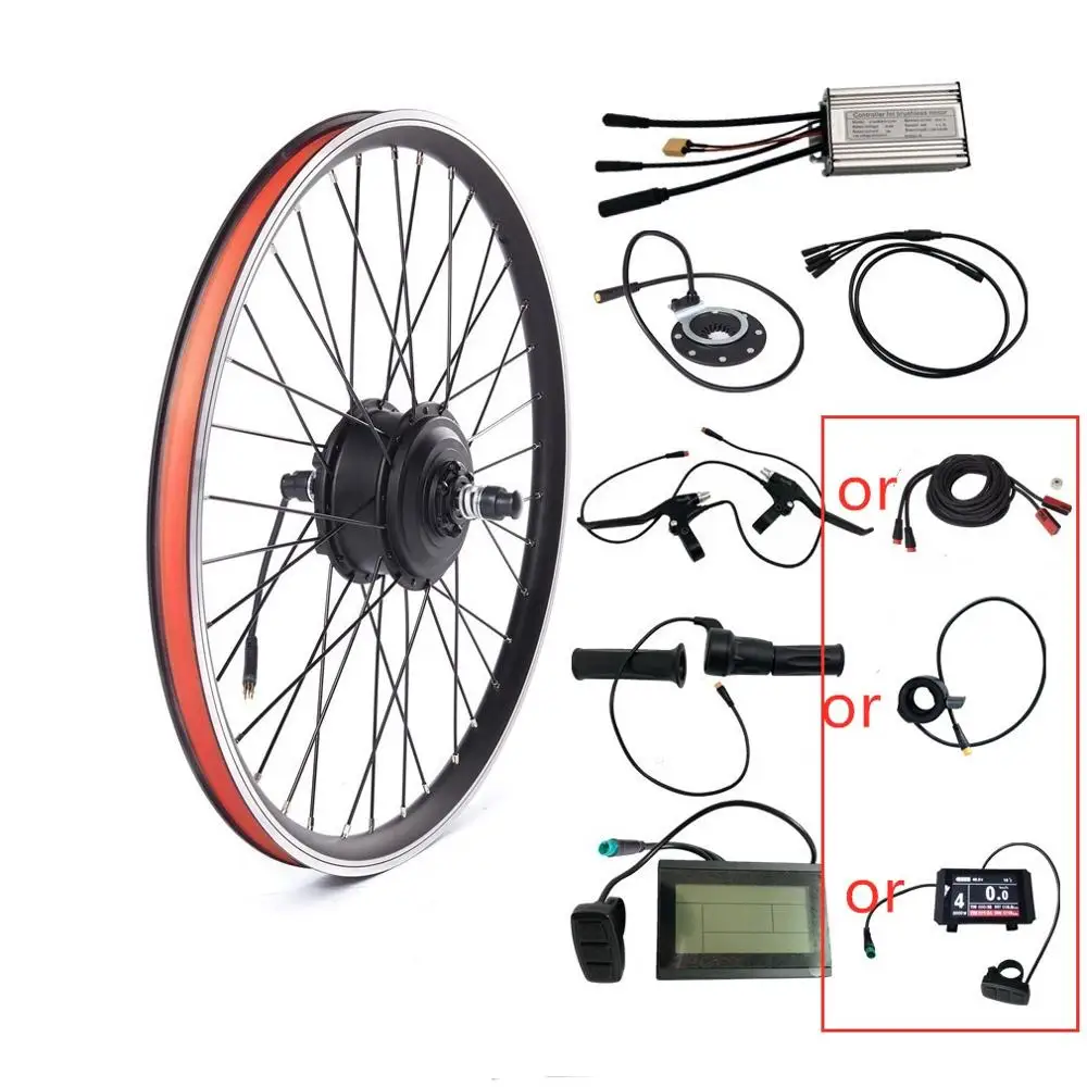E-велосипеда Conversion Kit с Водонепроницаемый разъемы высокого Класс 36V 250/350/500 Вт