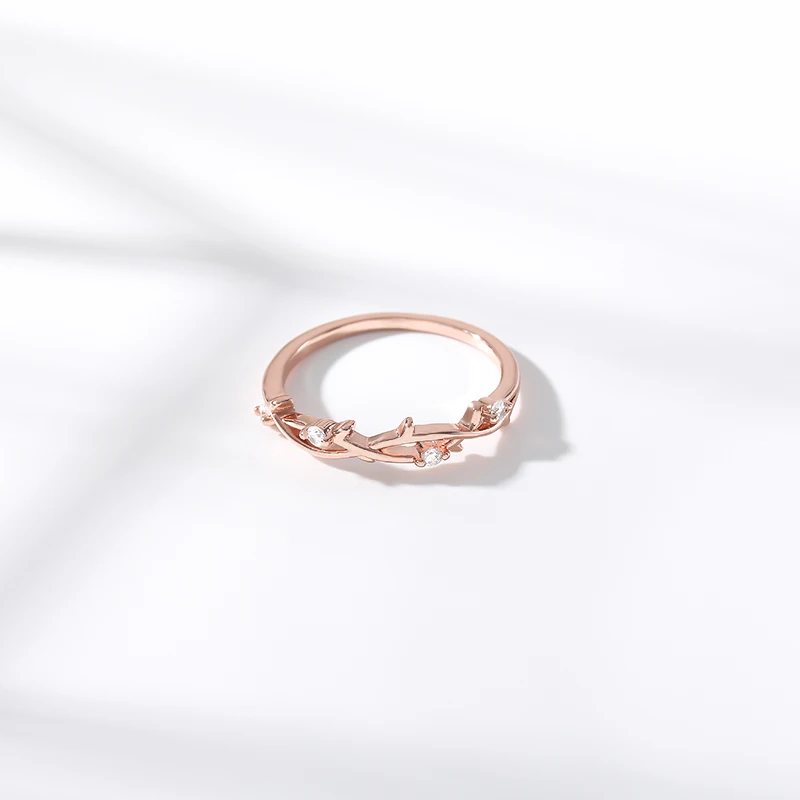 2020 New Women's Ring Olive Branch Zircon Fashion Stainless Steel Charming Jewelry Best Gift For Friends And Lovers | Украшения и