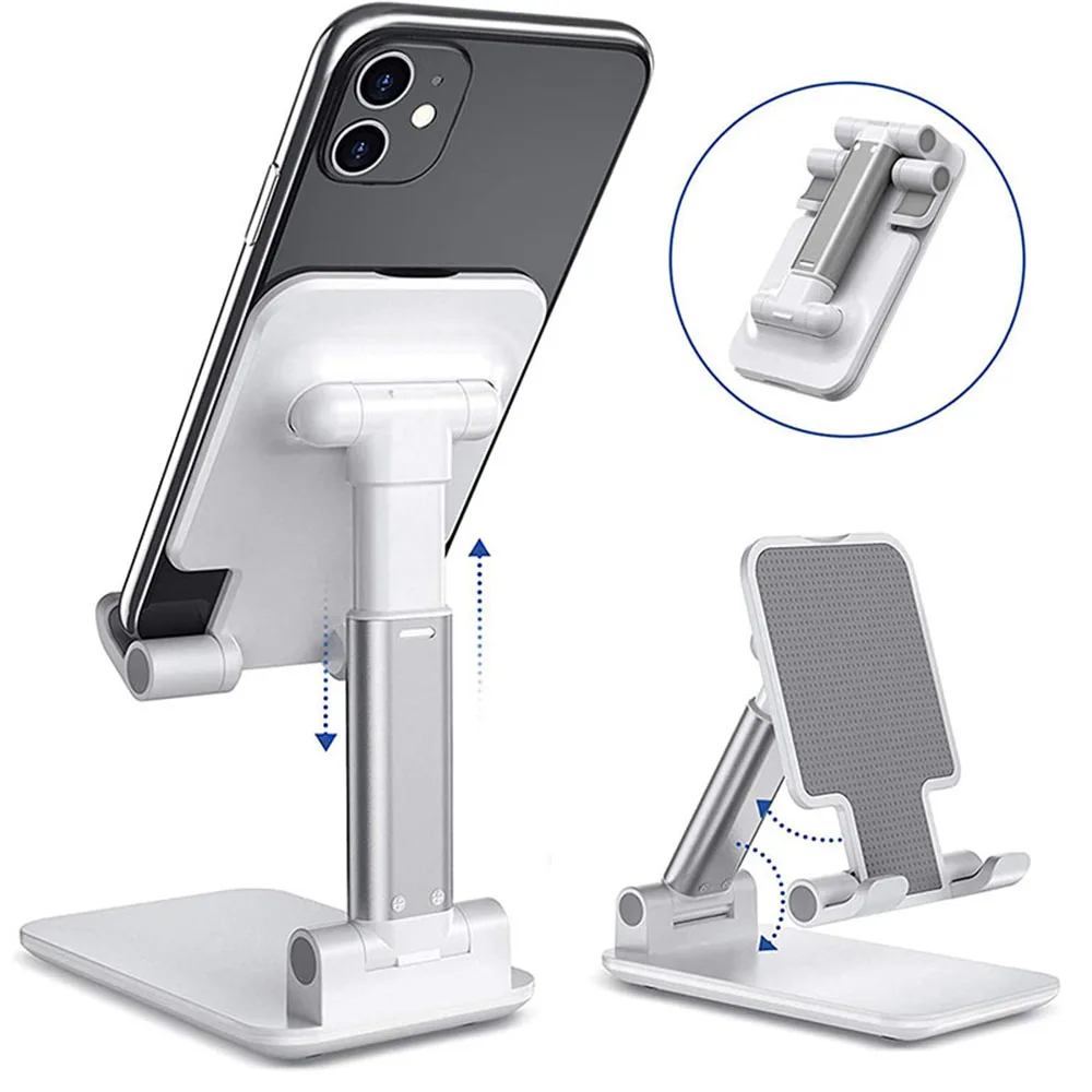Универсальный в сложенном виде стоя Настольный телефон планшет держатель