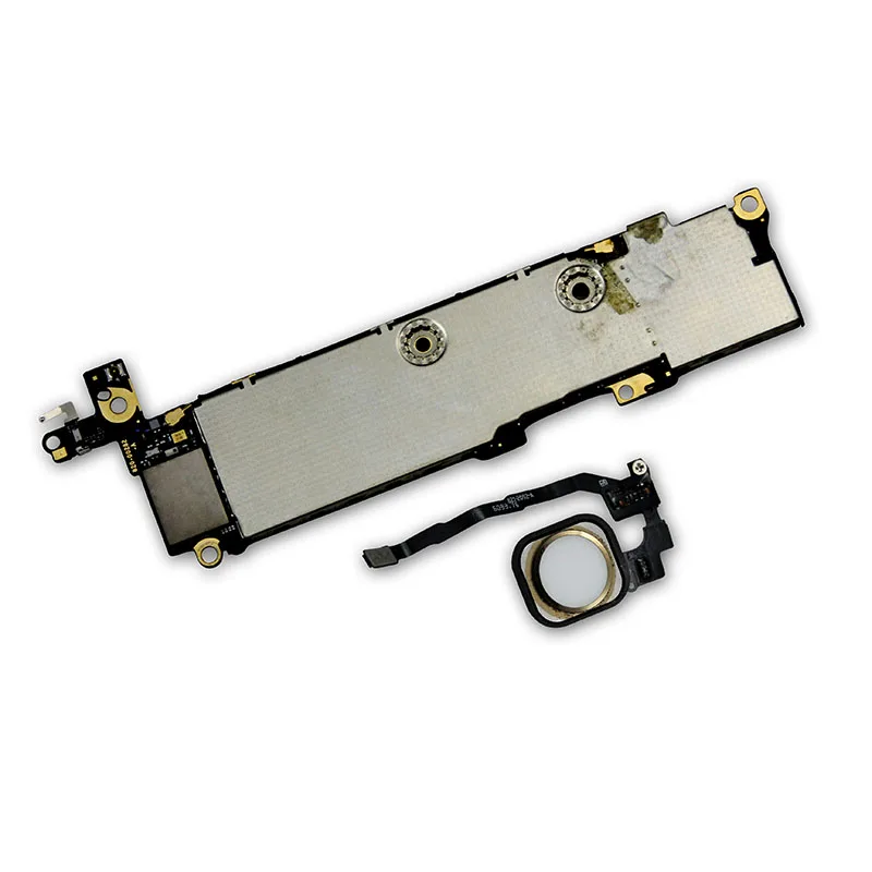 100% оригинальная разблокированная материнская плата для iPhone SE с Touch ID/без ID 5SE