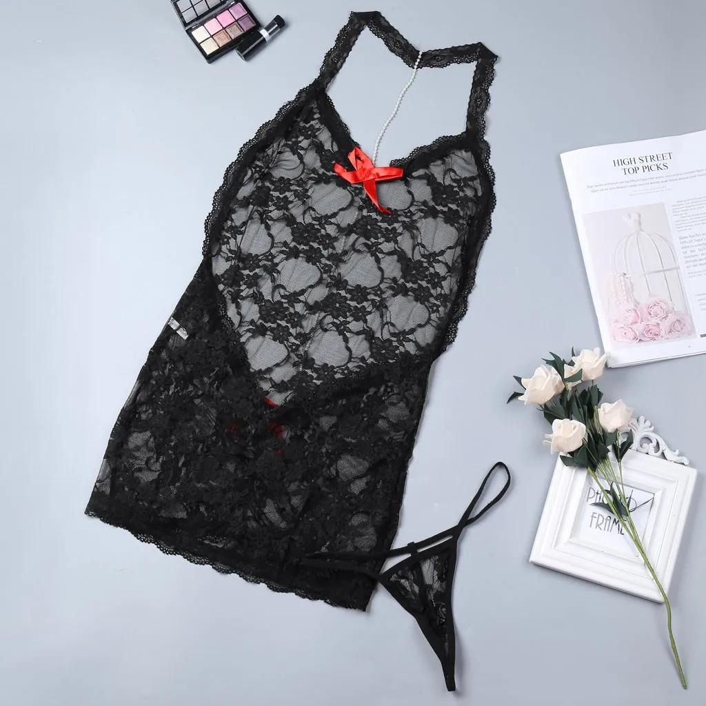 Женское кружевное сексуальное нижнее белье Клубная одежда эротическое с