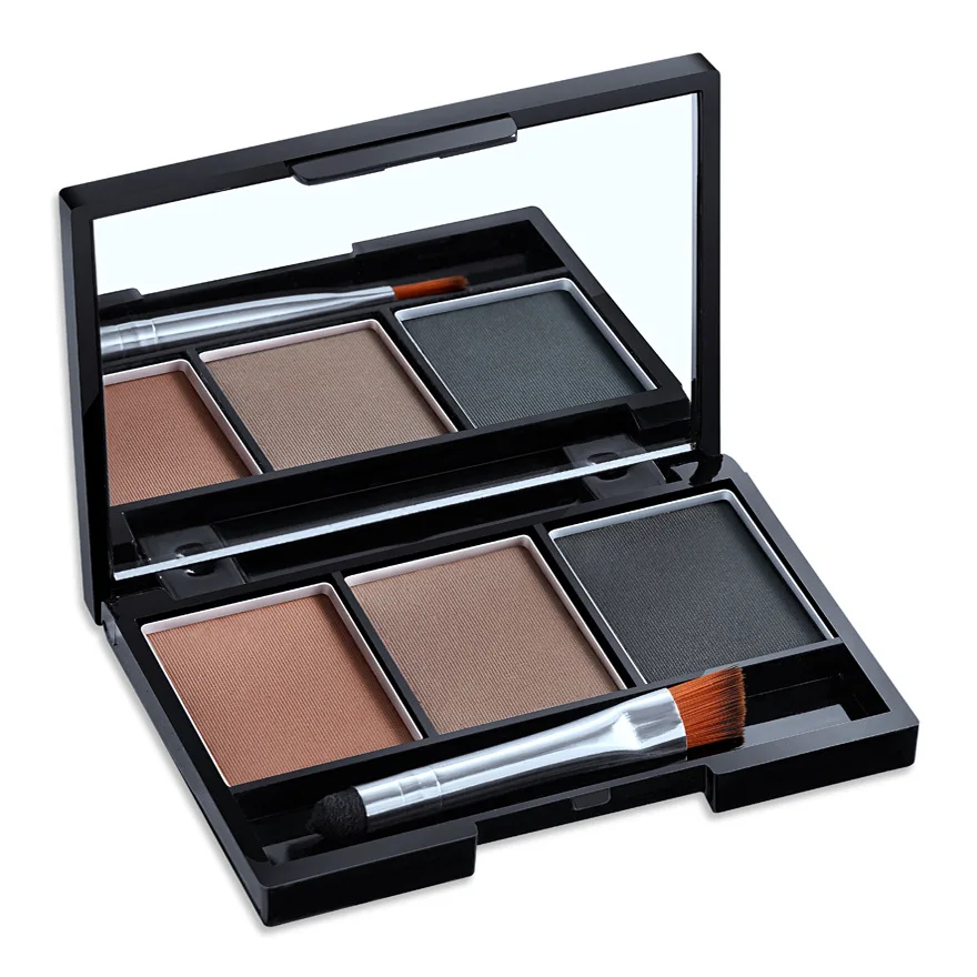 Подарки для женщин 3 цвета палитра пудры бровей водонепроницаемый тент усилитель