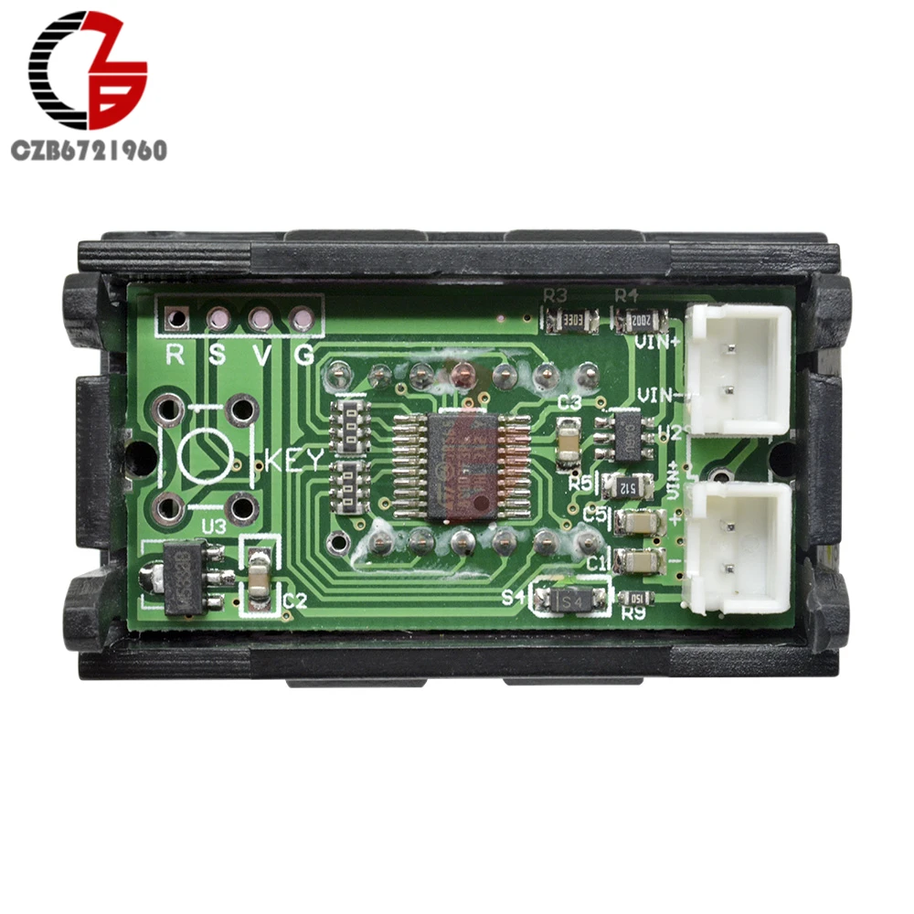 Высокая точность 0 36 &quotдюймовый 5 разрядный светодиодный цифровой вольтметр