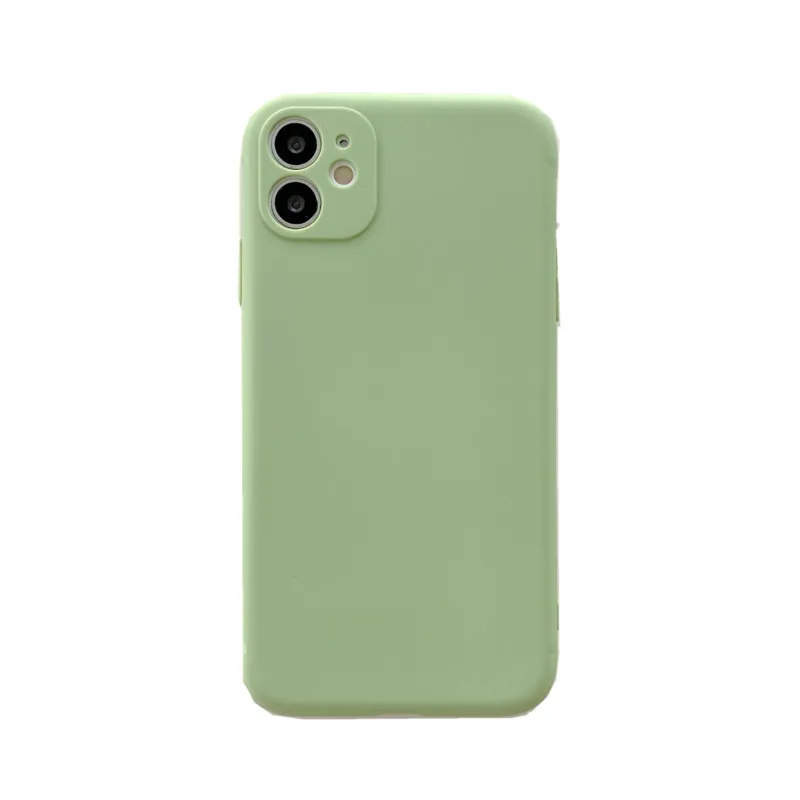 

Case For iPhone 12 Pro Candy Color for iPhone 11 12 Pro Max XR 7 8 Plus 6s 6 SE Phone Case Silicone Soft TPU Protective Cover