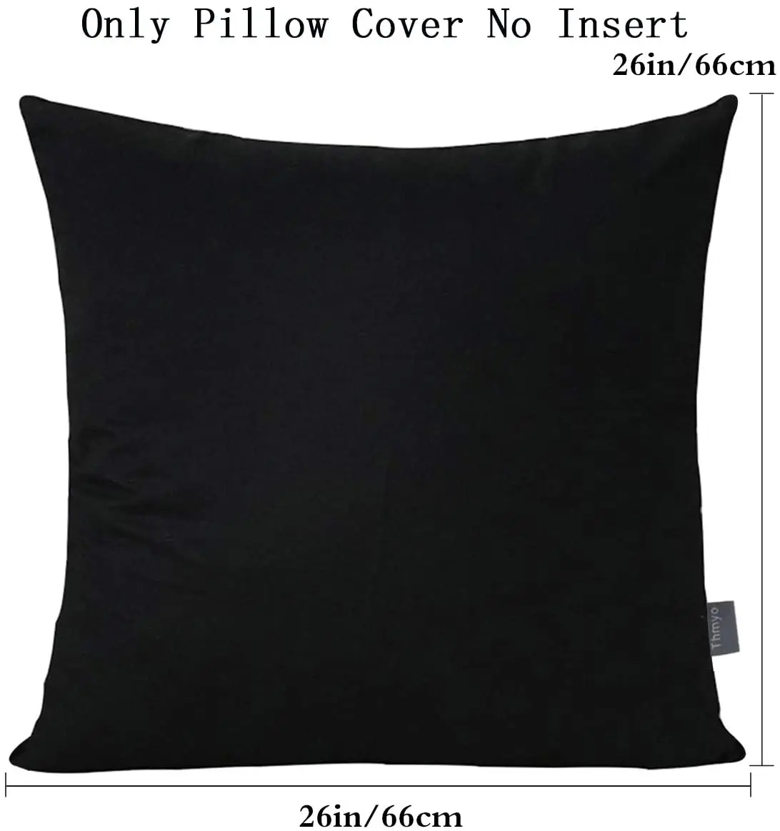 2-Pack Cotton Comfortable Solid Decorative Throw Pillow Case Square Cushion Cover Pillowcase (Cover Only No Insert) | Аксессуары для