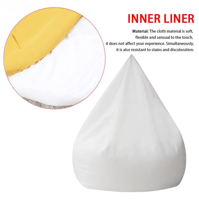 Ленивый диван на молнии для гостиной однотонная подкладка дома шезлонг гибкий