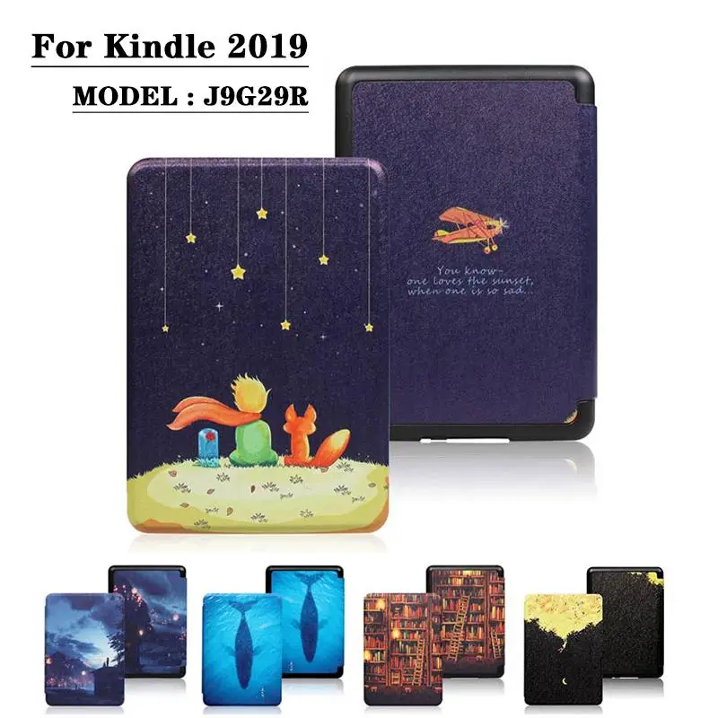 Чехол книжка для Amazon новый легкий смарт чехол из искусственной кожи Kindle 10 го