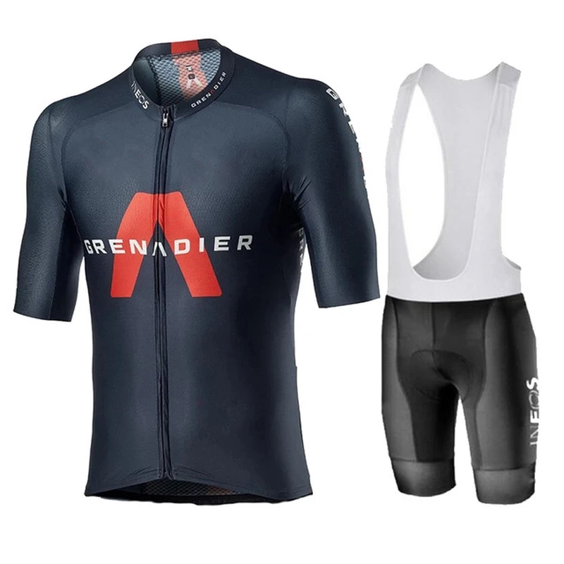 Комплект велосипедной одежды INEOS Granadier Team Maglia da Ciclismo Ropa Ciclismo manica corta nuovo Premium быстросохнущая велосипедная одежда