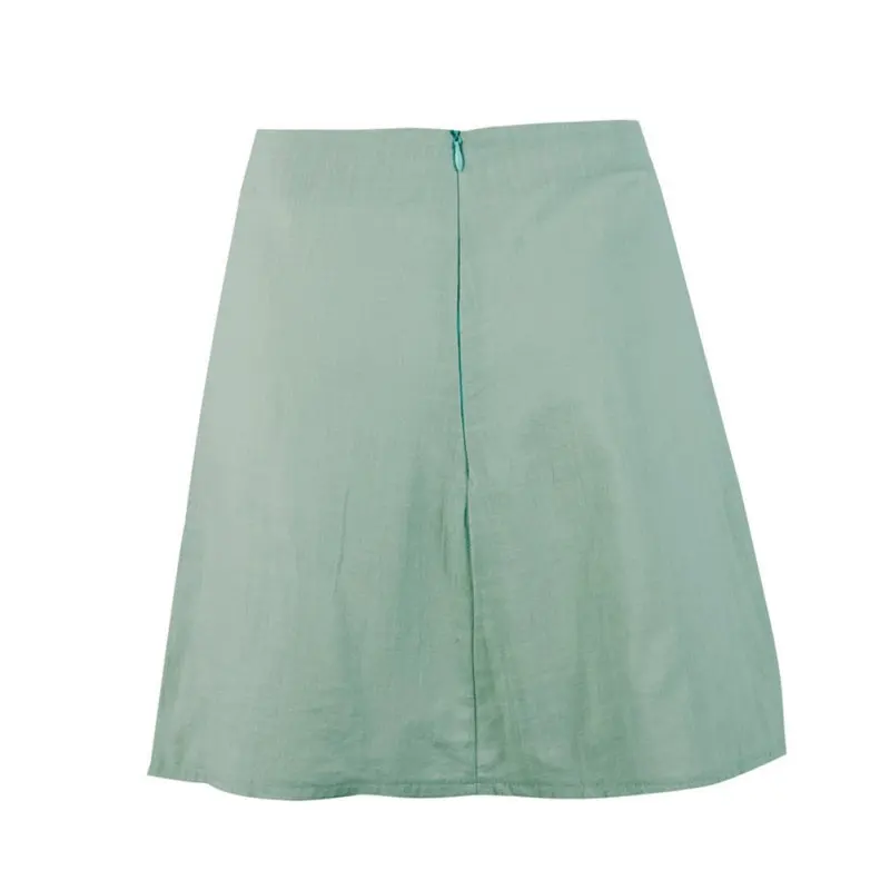 

New Spring Sexy Women Solid Color A Line Bag Hip Mini Casual Slits High Waist Summer Sexy slit high waist zip womans skirt