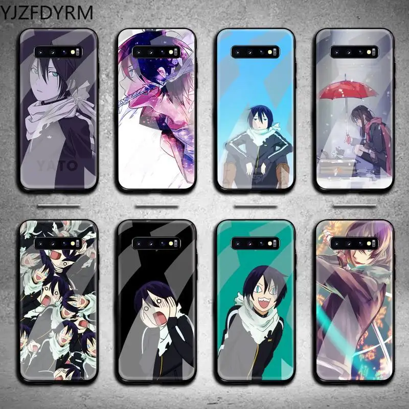

Noragami yato Aragoto Anime Phone Case Tempered Glass For Samsung S20 Plus S7 S8 S9 S10 Plus Note 8 9 10 Plus