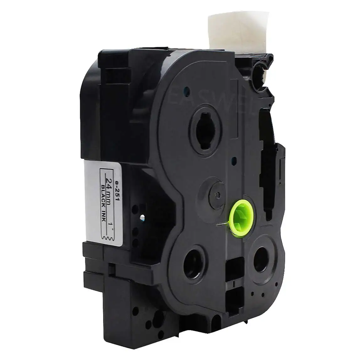 24mm Black on White Label Tape Maker For BROTHER P-Touch TZ-151 TZ-155 | Электроника