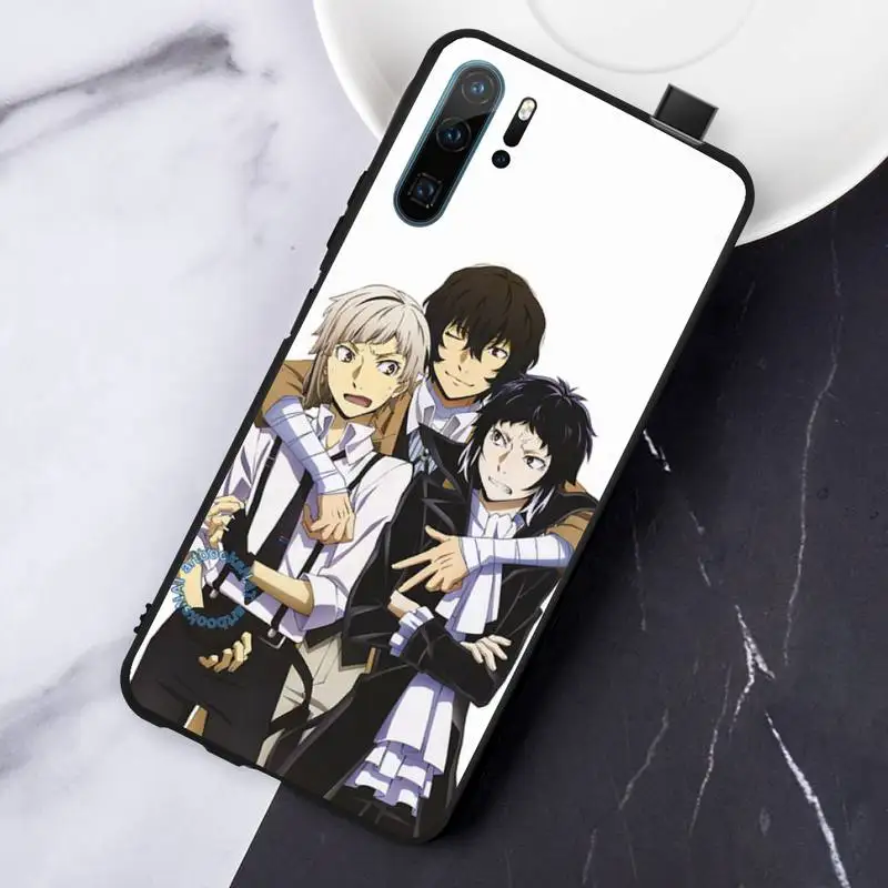 

Bungou stray dogs Japan Anime Phone Case For Huawei honor Mate P 10 20 30 40 Pro 10i 9 10 20 8 x Lite