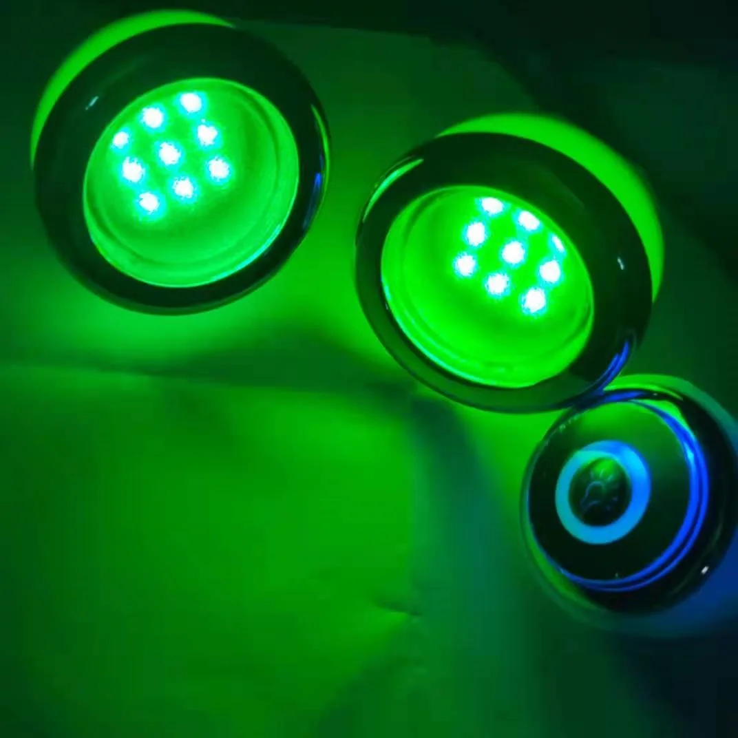 2 шт. водонепроницаемый RGB светодиодный светильник с горячей трубкой s SPA
