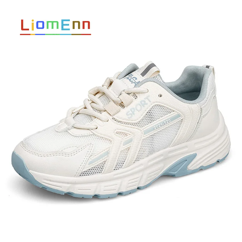 

Women's Sports Shoes 2021 White Summer Sneakers Women Running Shoes Platform Sneakers Tennis Trainers basket zapatillas mujer