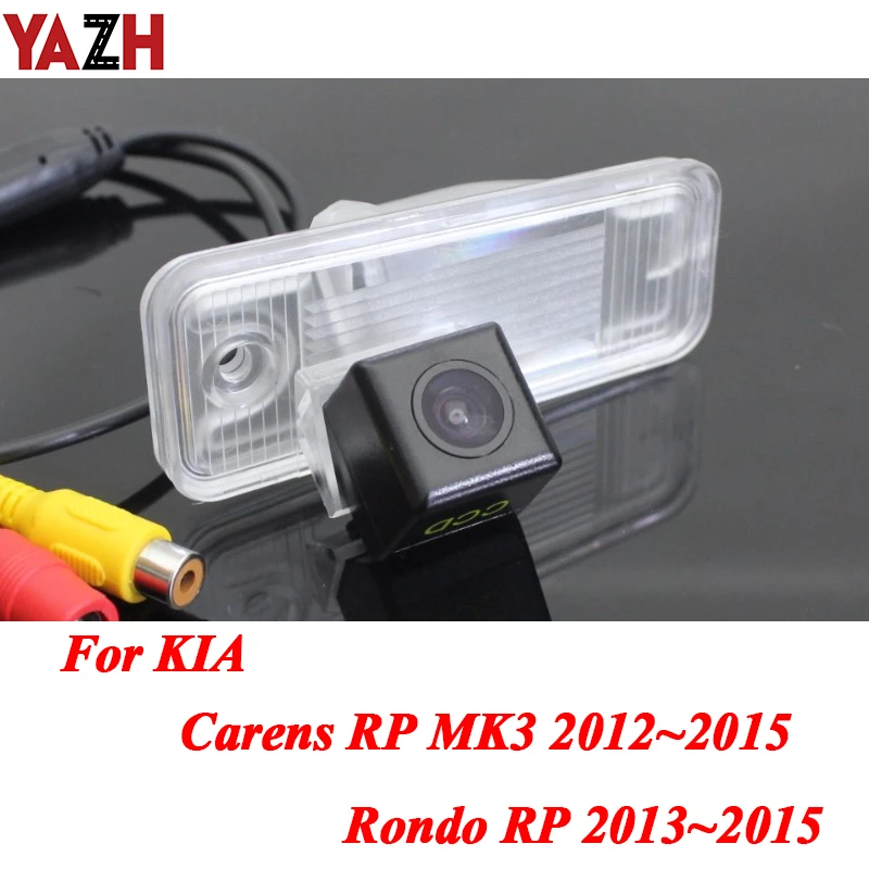 YAZH 175 градусов HD CCD камера задний вид автомобиля для KIA Carens RP MK3 Rondo 2013 2014 2015