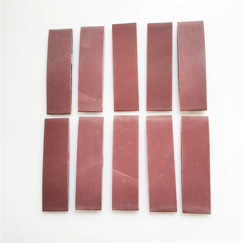 

10 шт. 50x350 мм Шлифовальные ремни P80 - P1000 абразивный шлифовальный экран для дерева мягкий металл шлифовальный полировальный абразивный ремень