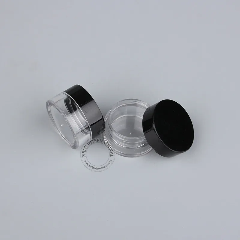 50 шт./лот рекламные стандартные пластиковые банки для крема маленький контейнер