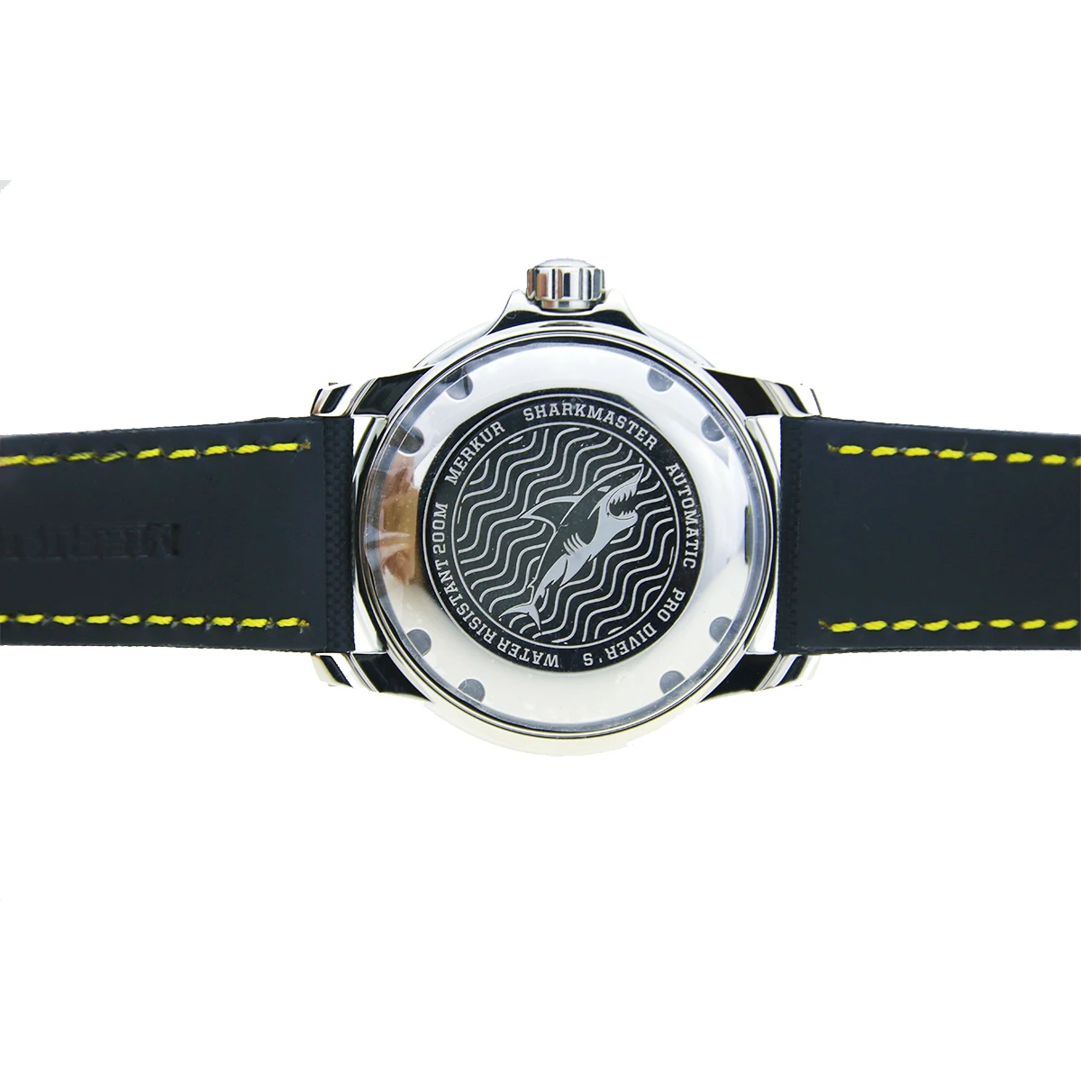 MERKUR винтажные часы Diver сапфир ралли рамка стекло C3 Супер светящаяся Акула мастер Япония движение 200 м WR Военный Спорт