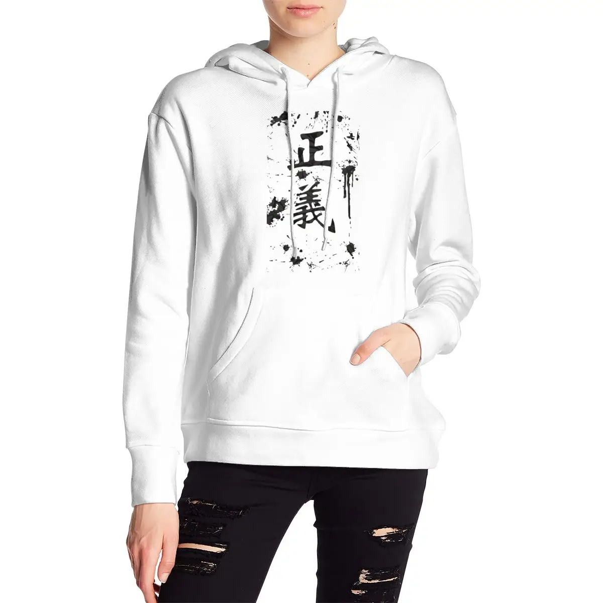 

Anime Harajuku Fashion Print sweater 90s Women Crop Top MARINE (3) hoodie Tops Streetwear