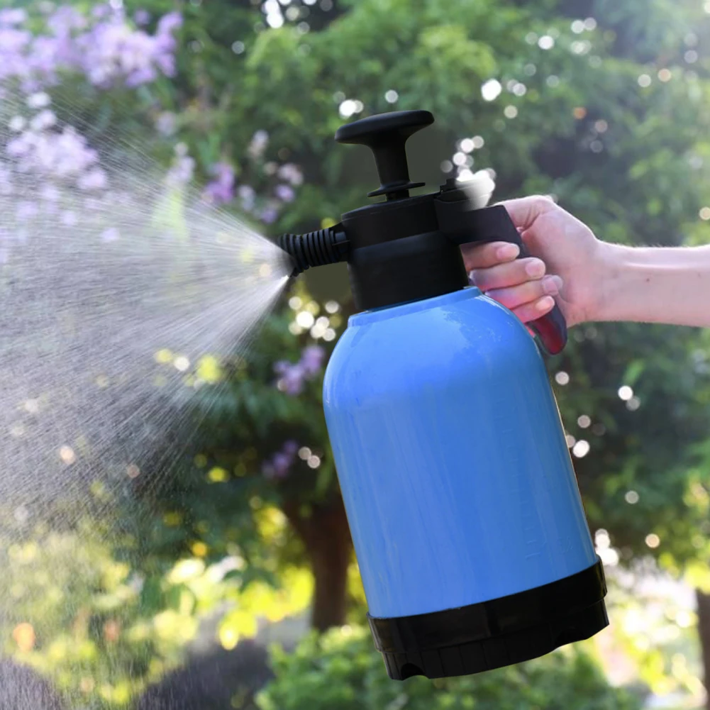 

2 Liters Watering Can Self-Cleaning Special 4-Hole Atomization Black Pearl Watering Can Pressure Air Pressure Sprayer