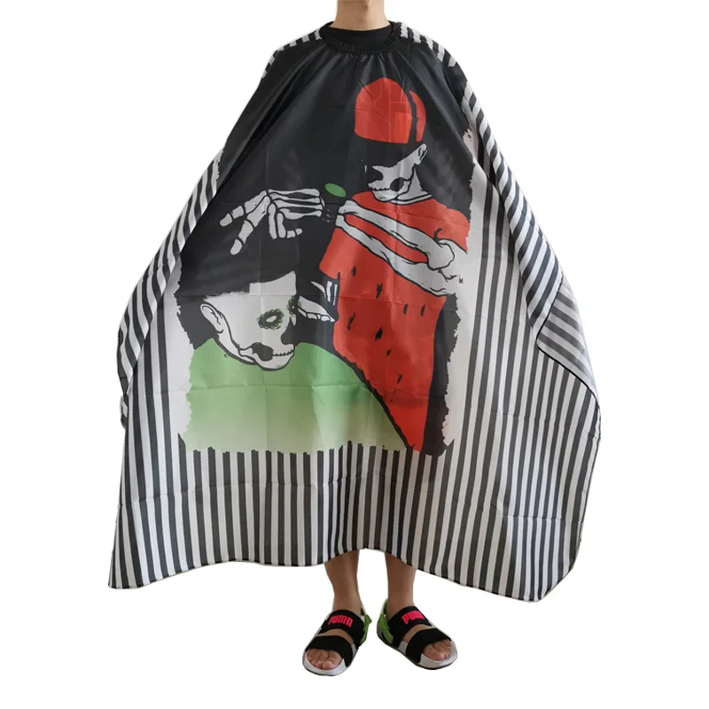 

1Pc Hairdressing Cape Waterproof Adult Salon Cutting Hair Cloth Pattern Hairdresser Apron Wrap Gown Tools Barber Cape