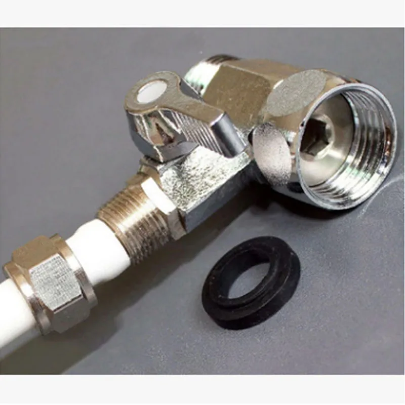 Смеситель для воды кран из цинкового сплава с мяч кормления краном от 1/2 до 3/8