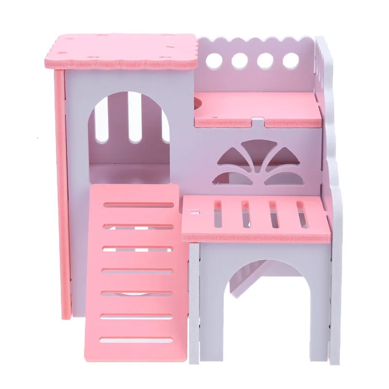 1 шт. роскошный дом для хомяка качели игрушка слайд хомяков гнездо кровать клетка