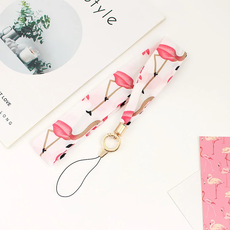 

Fashion Mobile Phone Straps Cute Cartoon Lanyard Keys ID Card Neck Straps For iphone USB Badge Holder DIY Hang Rope Lanyards