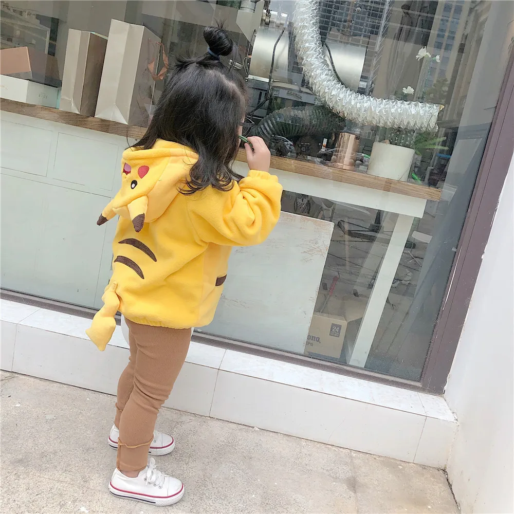 Tonytaobaby/зимняя одежда; новое бархатное пальто с рисунком для маленьких мальчиков и девочек; детская куртка