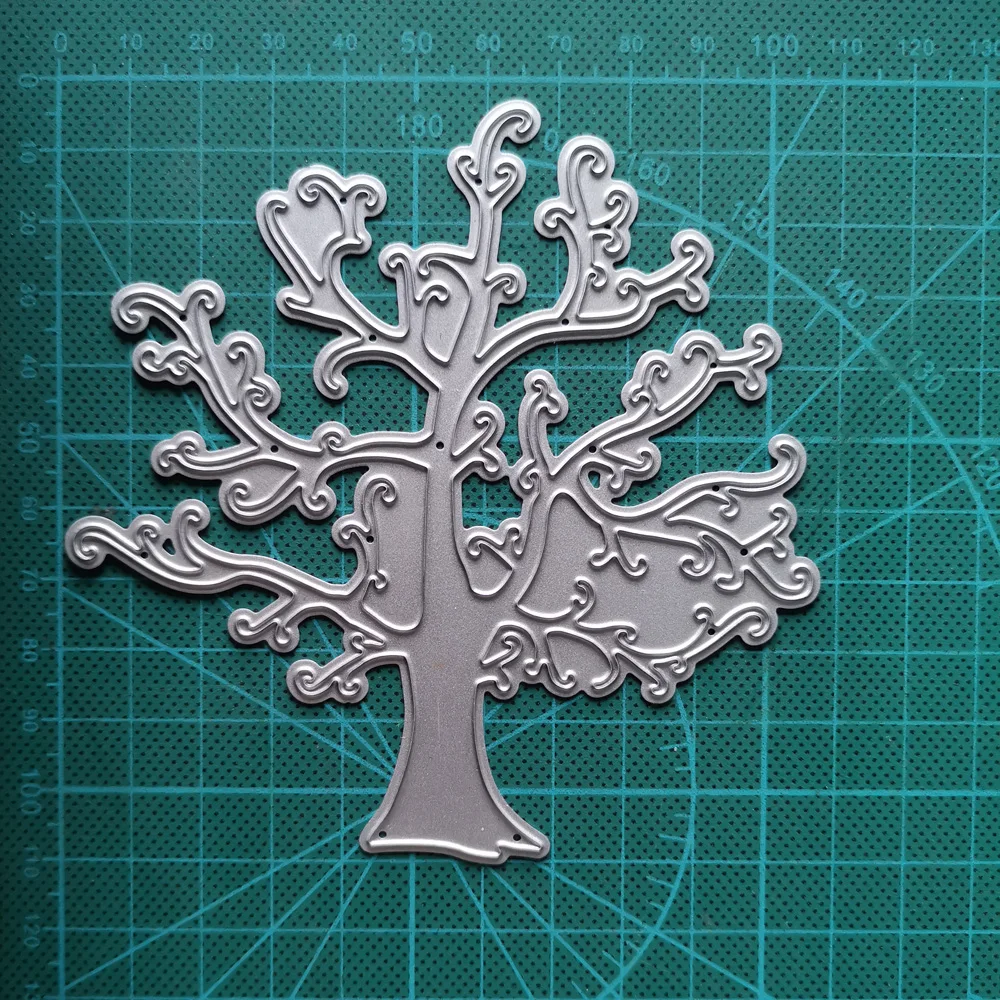 Рождественская елка кружевные металлические Вырубные штампы Рождественский